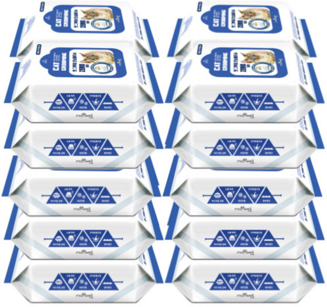 닥터티슈 고양이 그루밍 안심 물티슈, 30개입, 20개