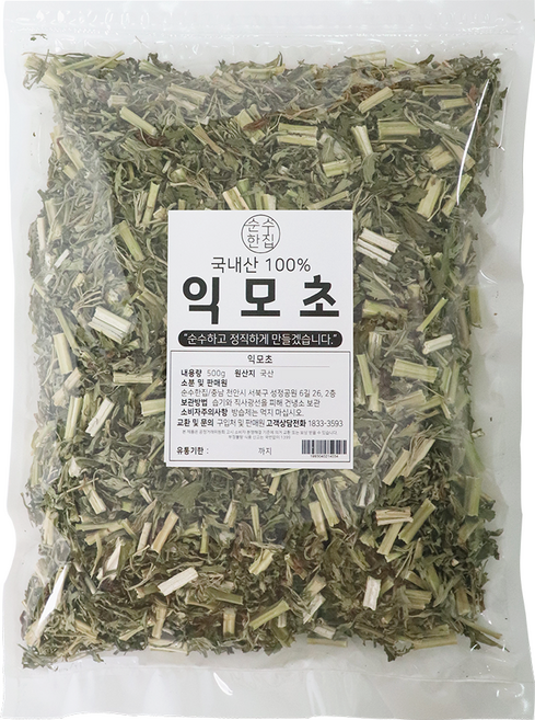 순수한집 국내산 익모초, 500g, 1개