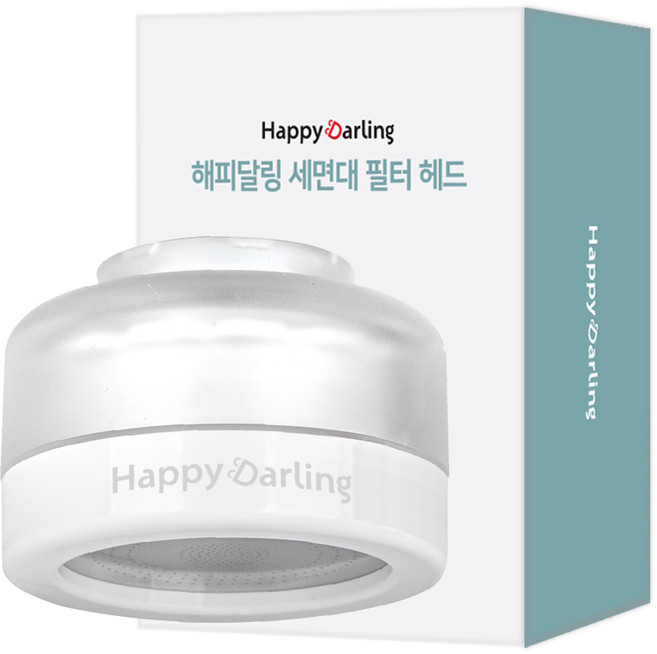 해피달링 세면대 필터 헤드 국내 제조, 1개