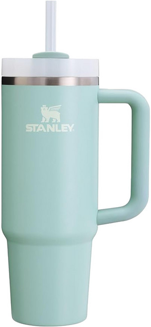 STANLEY 冒險系列 台灣公司貨 吸管隨手杯2.0, 湖水綠, 880ml, 1個