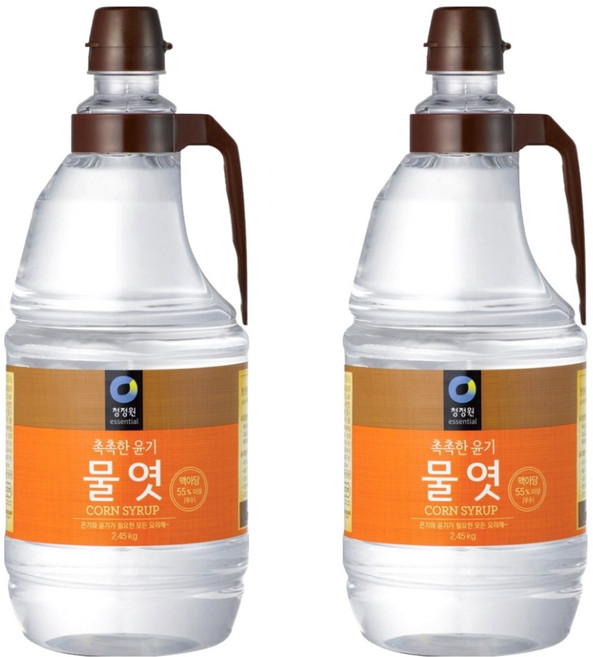 청정원 물엿, 2.45kg, 2개