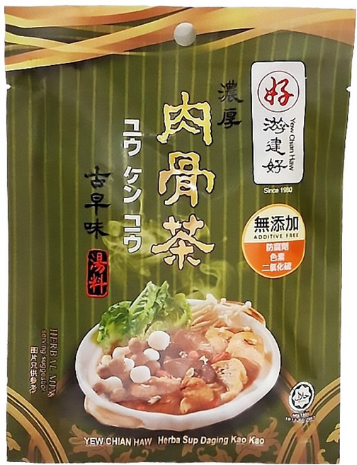 游建好 肉骨茶古早味湯滷包, 110g, 1包