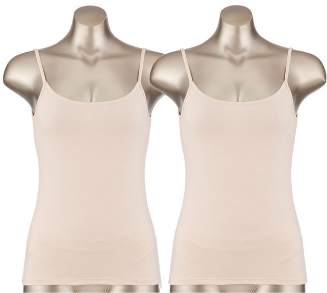 피트인 인견코튼 끈나시 2p