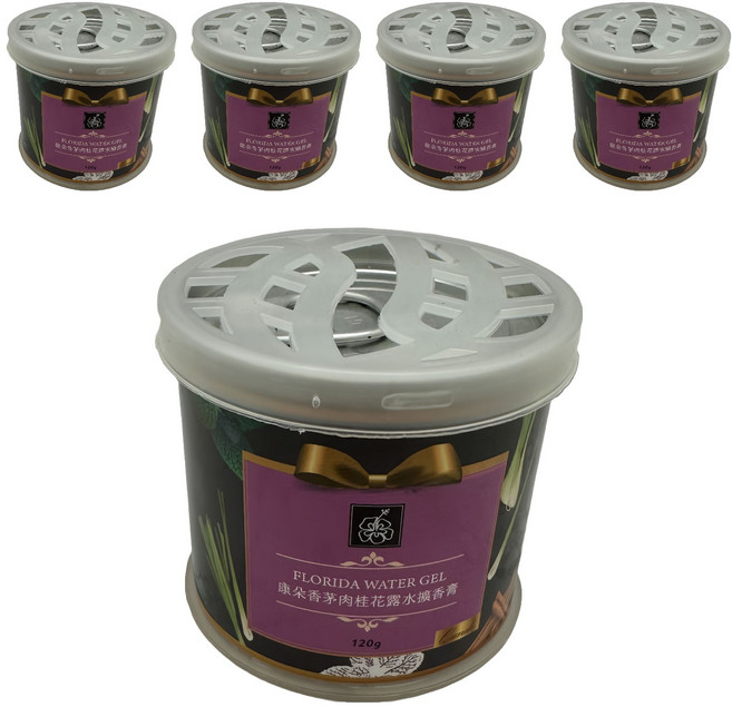 QUNDO 康朵 花露水擴香膏, 香茅肉桂, 120g, 5個