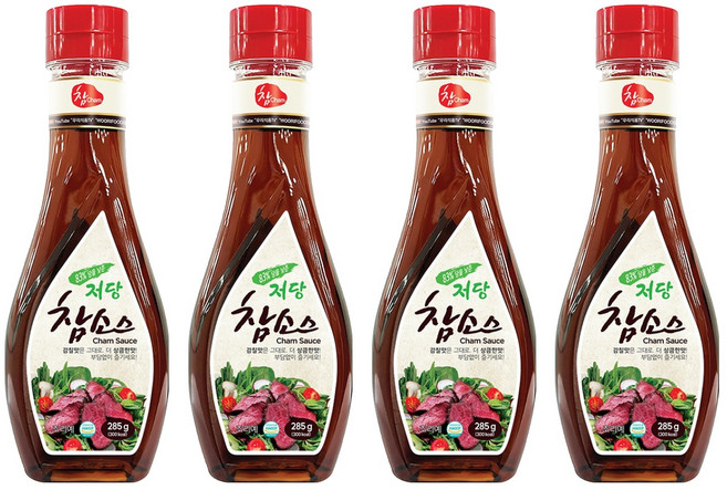 참 저당 참소스, 285g, 4개