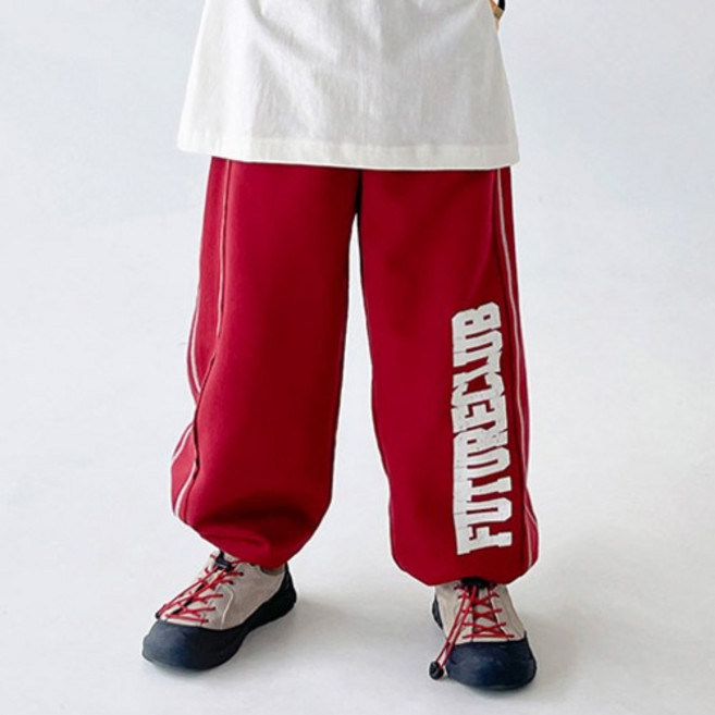 베리클로젯 아동용 퓨처 스티치 조거 바지 키즈 유아 트레이닝 팬츠