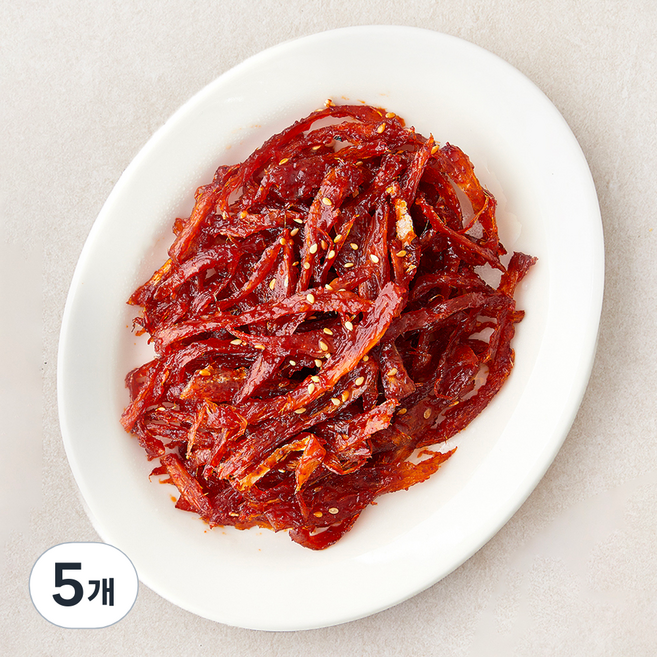 정미경키친 황태채무침, 100g, 5개