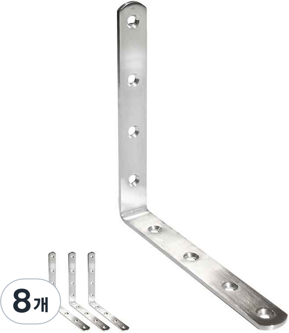 EMPIRE 不鏽鋼L型加固角鐵, 8個