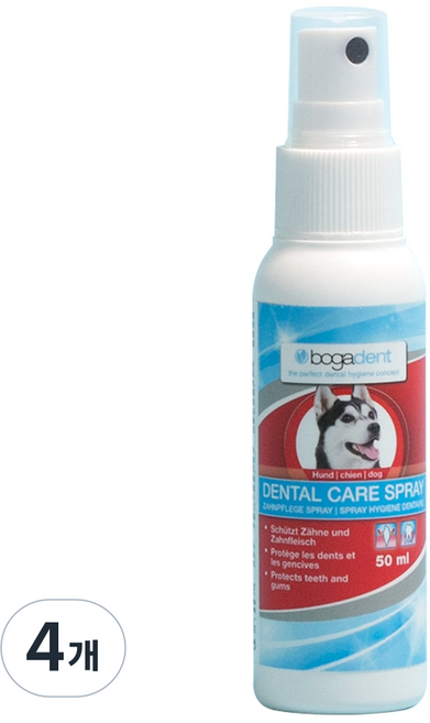 보가덴트 반려동물 덴탈케어 스프레이, 50ml, 4개