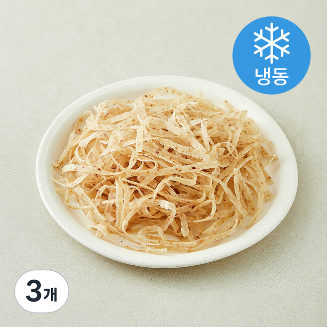건어물 시리즈 명태살채 (냉동), 3개, 300g