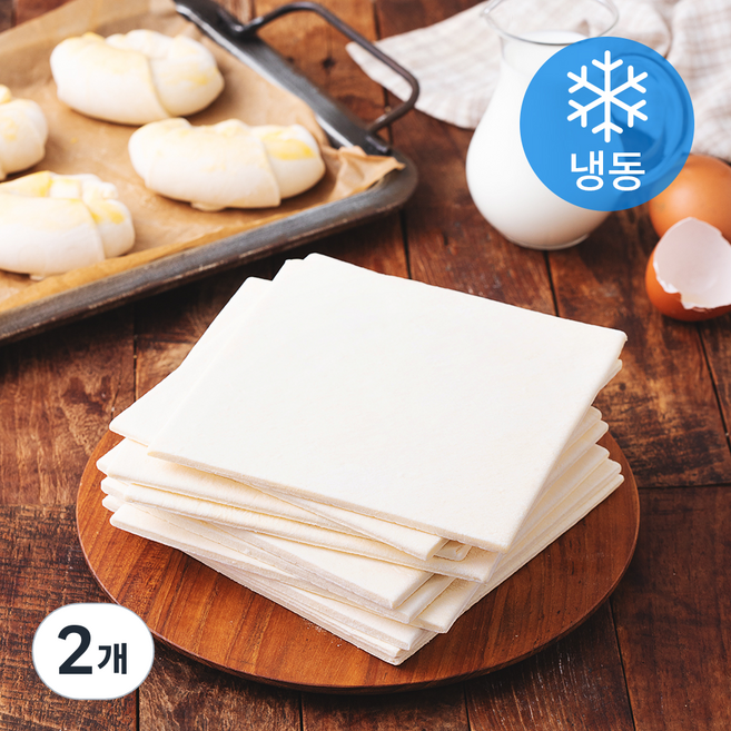 맨치트 스퀘어파이 생지 소 (냉동), 110g, 10개입, 2개