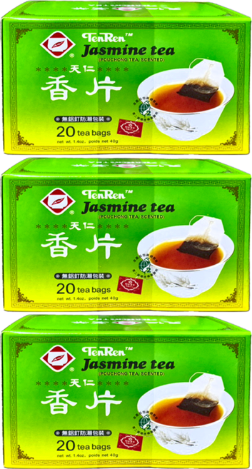 天仁香片, 2g, 20包, 3盒