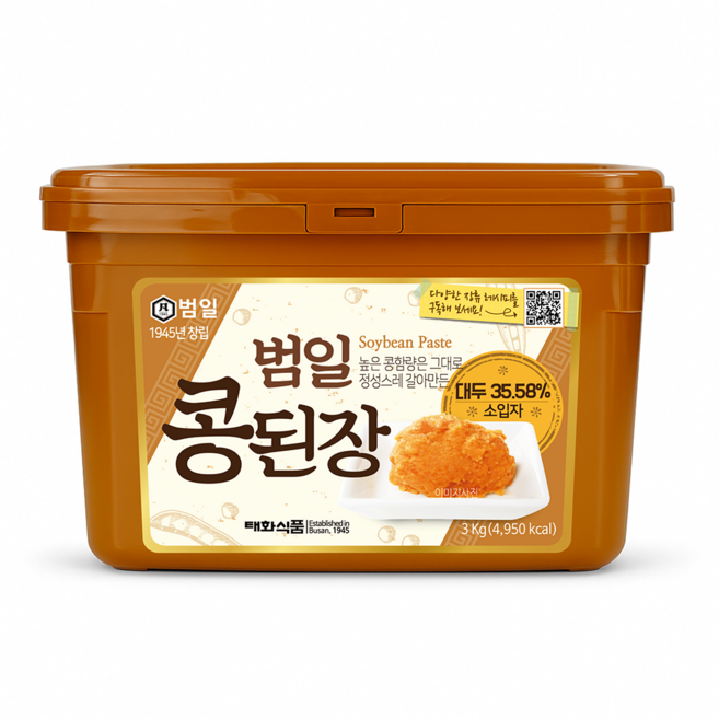 범일 콩된장 소입자, 1개, 3kg