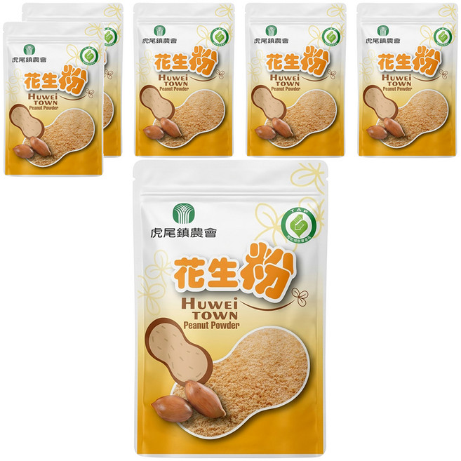 虎尾鎮農會 花生粉, 150g, 6包