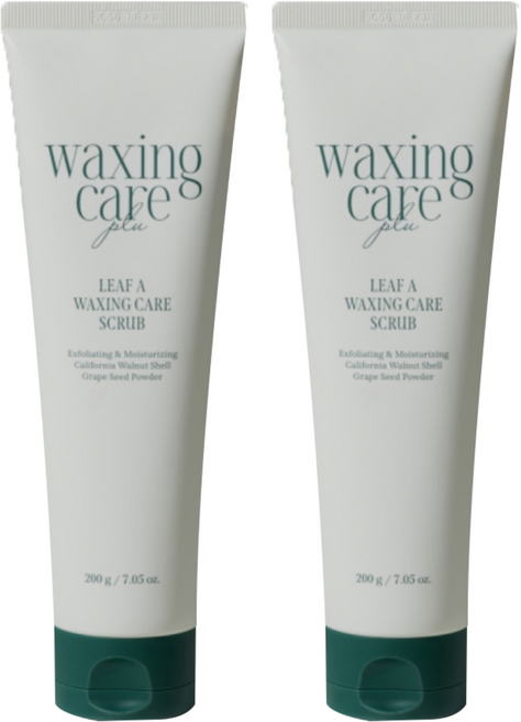 플루 리프에이 왁싱 케어 바디스크럽, 200g, 2개