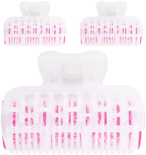 벨로티 국내생산 집게 헤어롤 구르프, 랜덤발송/중형, 3개