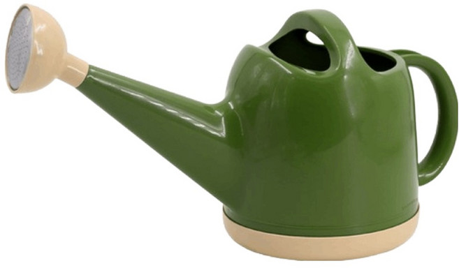 레트로 감성 대형 물조리개, 1개, 올리브그린