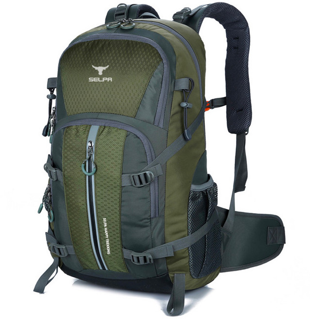 셀파 등산배낭 42L, 카키