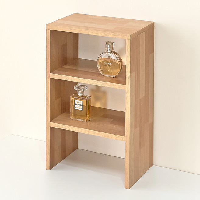 양지가구 양발이 선반, 멀바우, 3단