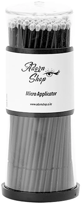 아던샵 마이크로 브러시 미용소품 100p, 1개 - 쿠팡
