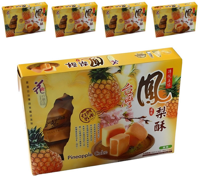 파인애플 케익, 250g, 5개