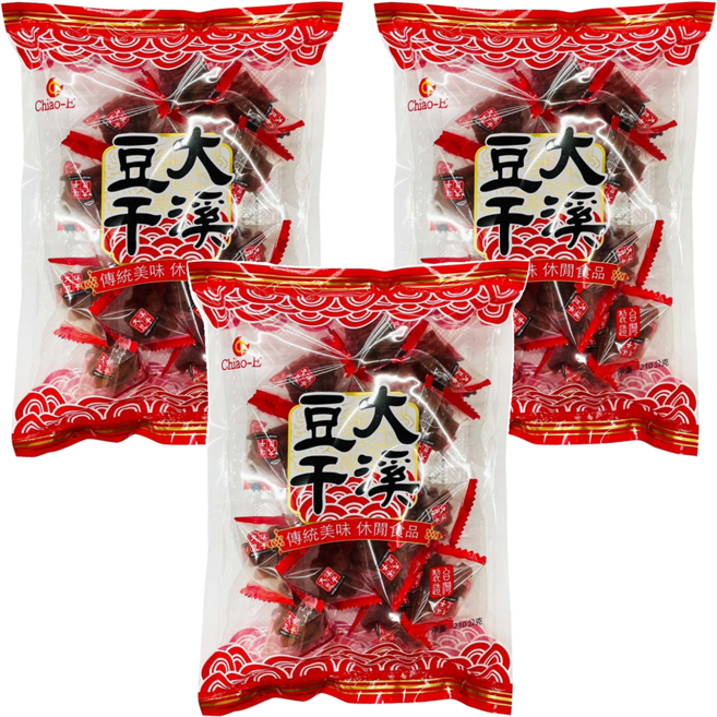Chiao-E 巧益 三角包豆乾, 210g, 3袋