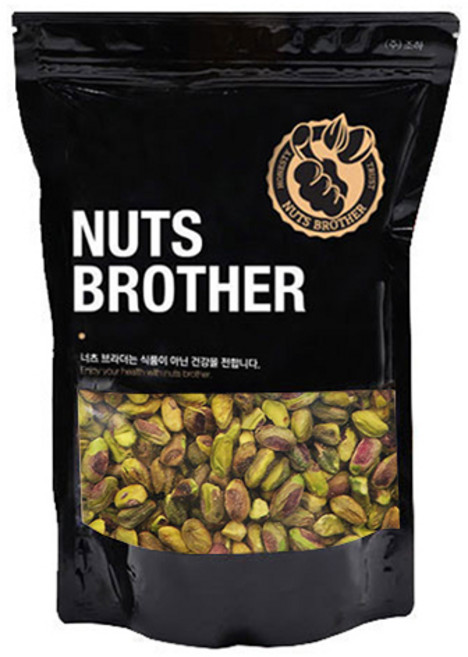 너츠브라더 탈각 생 피스타치오, 500g, 1개