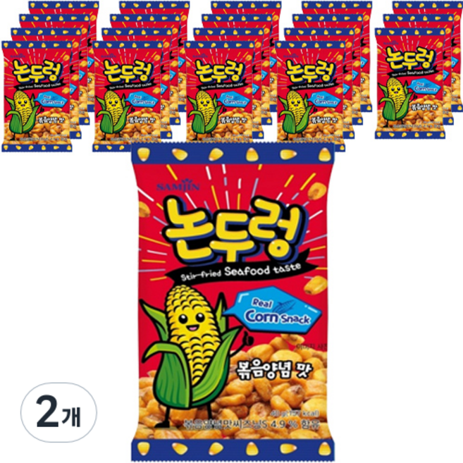 논두렁 볶음양념맛 20p, 40g, 2개