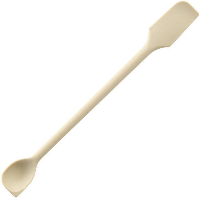 스택잇 실리콘 다용도 스푼 잼 버터 요거트 나이프, 베이지, 1개