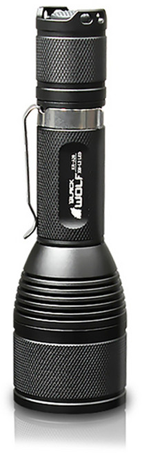 블랙울프 LED 후레쉬 손전등 KR-A20, 1개