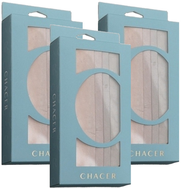CHACER 佳和口罩 成人醫用口罩, 10片, 3盒, 奶茶漸層