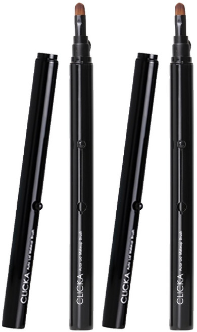 클리카 오토캡 포인트 섀도우 브러쉬 LM301, 2개