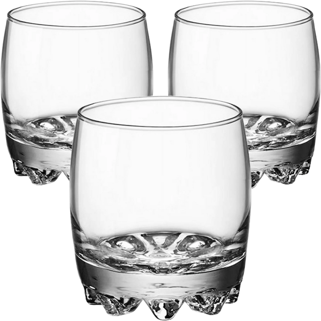 Bormioli Rocco 卡西亞威士忌杯 透明 1kg 300ml, 3個