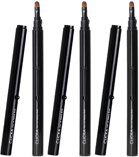 클리카 오토캡 포인트 섀도우 브러쉬 LM301, 3개
