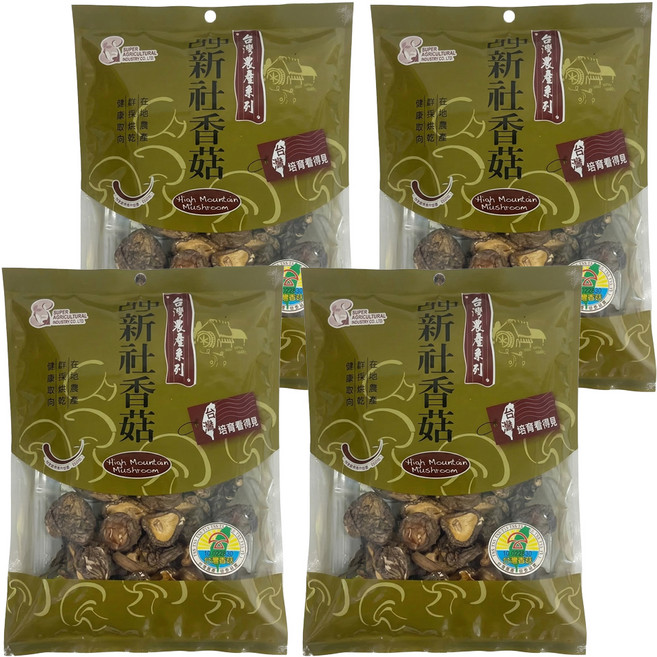 超賀 台中新社香菇, 60g, 4包