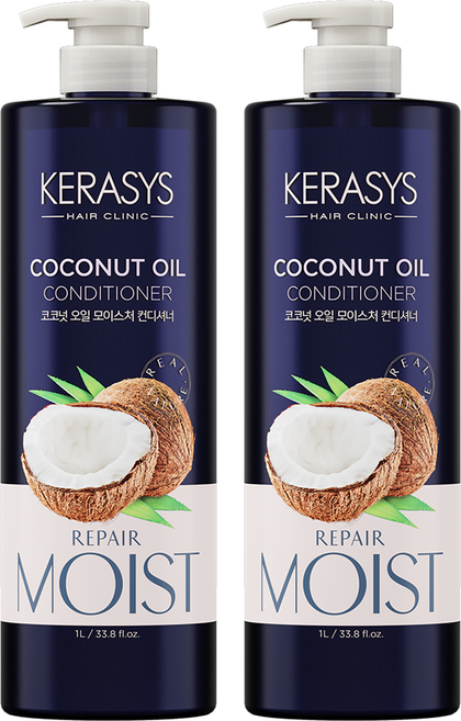 케라시스 코코넛 오일 컨디셔너 코코 플라워향, 1L, 2개