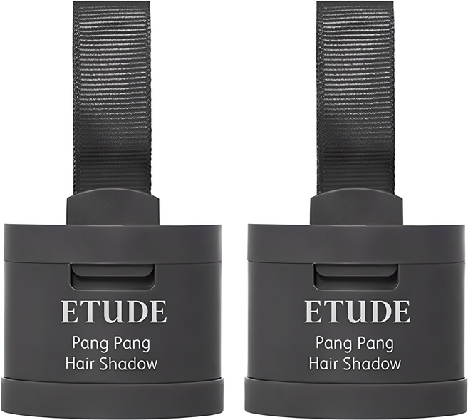 에뛰드 팡팡 헤어 섀도우 3.5g, 내추럴블랙, 2개