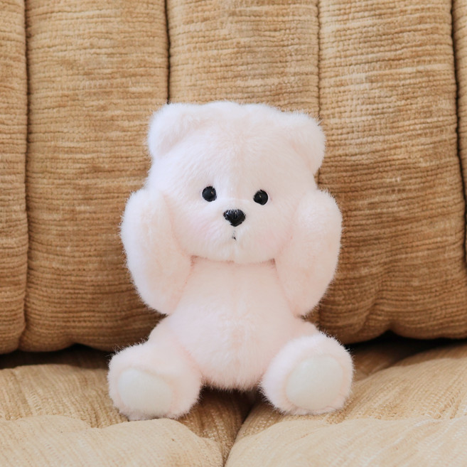 테디테일즈 레나베어 인형 XS, 15cm, 베이비 핑크, 1개