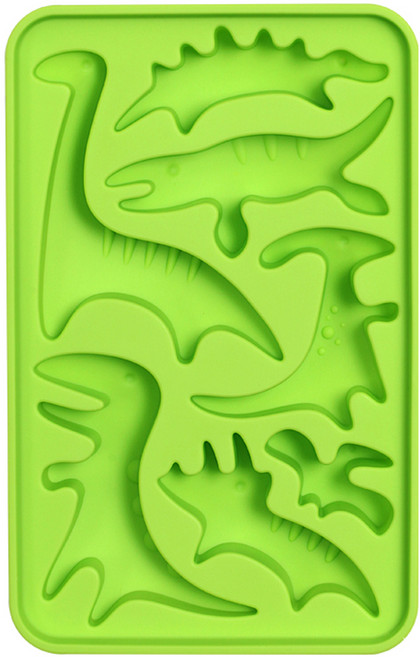 실리만 국내생산 실리콘 아이스몰드 (공룡) green 1개