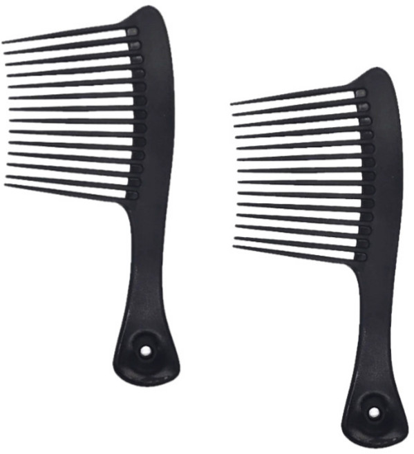 딥톡 도끼 브러쉬 스타일링 헤어빗 DT0905, 2개, 블랙