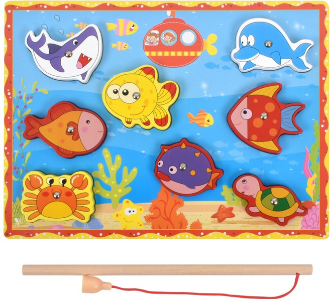 바다 입체자석 낚시놀이, 복어, 1개