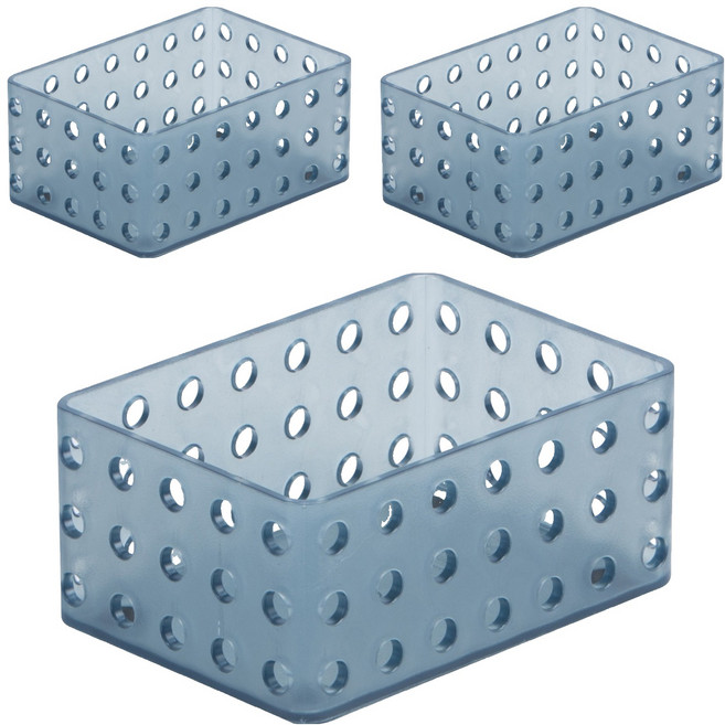 리템 S&S 수납 정리함 소, BLUE, 3개