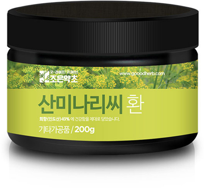 조은약초 산미나리씨 환, 200g, 1개