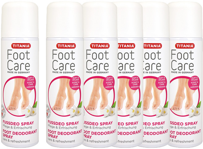 티타니아 발냄새 스프레이, 200ml, 6개