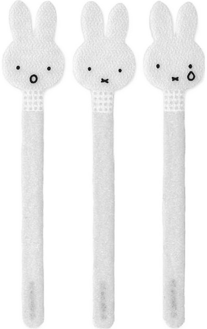 eye up MIFFY 捲線器 15 x 2.9 x 0.2cm 7歲以上適用, 白色, 1個