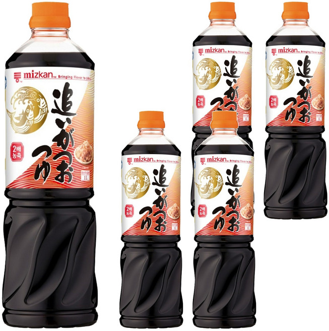 미즈칸 농축 쯔유, 1L, 5개