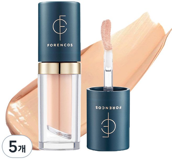 포렌코즈 타투 워터프루프 스카 컨실러 3g, 5개, 2호 내추럴베이지