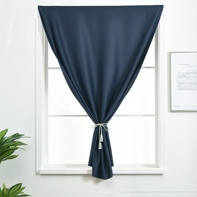 iINDOORS 英倫家居 免打孔窗簾, 藏青, 500g, 1件