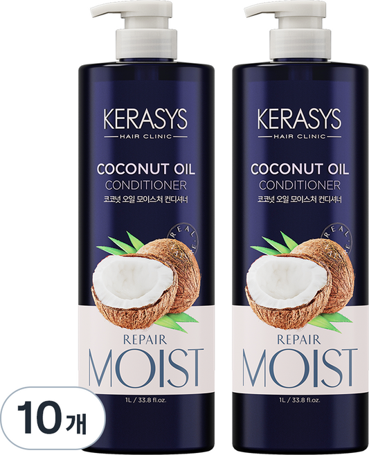 케라시스 코코넛 오일 컨디셔너 코코 플라워향, 1L, 10개