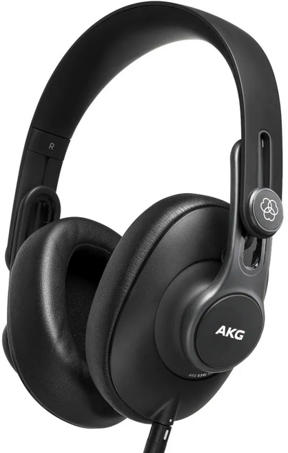 AKG K361 封閉式 監聽耳機 人體工學設計 50mm驅動單體, 黑色